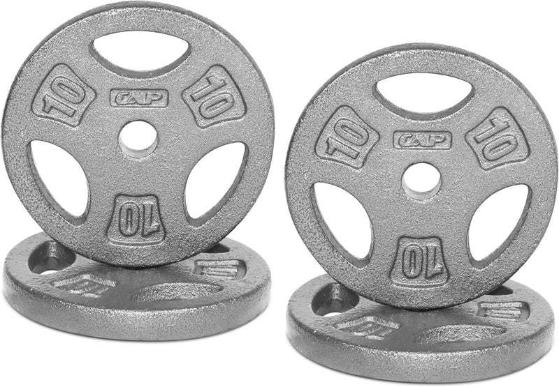 CAP Barbell أوزان وزن قياسية بقبضة 1 إنش - Image 1
